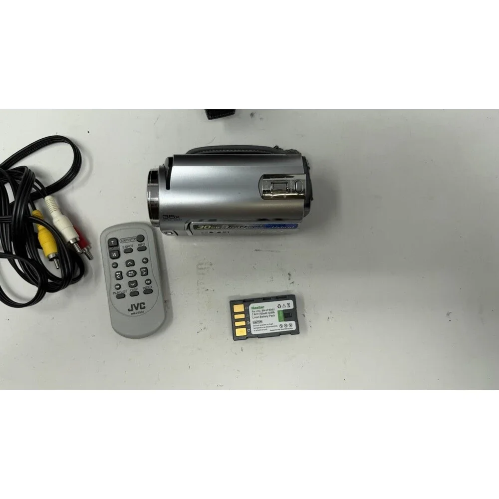 JVC Everio GZ-MG330HU Video Hard Disk Camcorder - Tested and Working